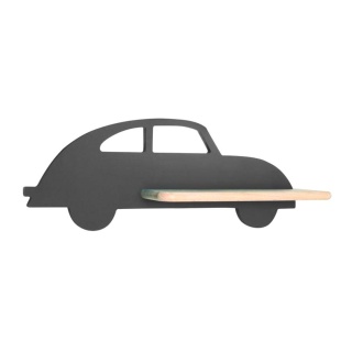 Kinkiet lampka dla chłopca LED z półką CAR samochód szary - Candellux Lighting