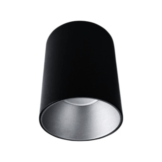 Lampa natynkowa EYE TONE czarno srebrna tuba spot - Nowodvorski Lighting
