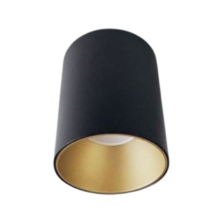 Lampa natynkowa EYE TONE czarno złota tuba spot - Nowodvorski Lighting
