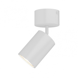 Lampa natynkowa Kika Mobile Bianco regulowana tuba spot - Orlicki Design