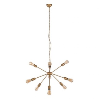 Lampa wisząca ROD 9 złota loft żarówki patyczak - Nowodvorski Lighting
