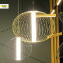 Lampy wiszące do salonu sypialni dekoracyjne TREVISO Light Prestige