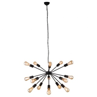 Lampa wisząca ROD 15 czarna loft żarówki patyczak - Nowodvorski Lighting