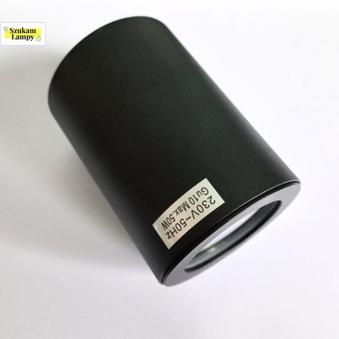 Oprawa natynkowa FARO czarna IP65 tuba do łazienki - Light Prestige Oprawa natynkowa FARO czarna IP65 tuba do łazienki - Light Prestige