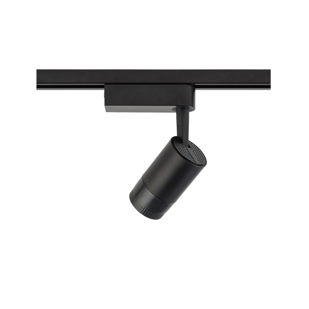 Lampa szynowa PROFILE ZOOM LED czarny 9W 3000K z regulacją kąta świecenia reflektor spot - Nowodvorski Lighting Lampa szynowa PROFILE ZOOM LED czarny 9W 3000K z regulacją kąta świecenia reflektor spot - Nowodvorski Lighting