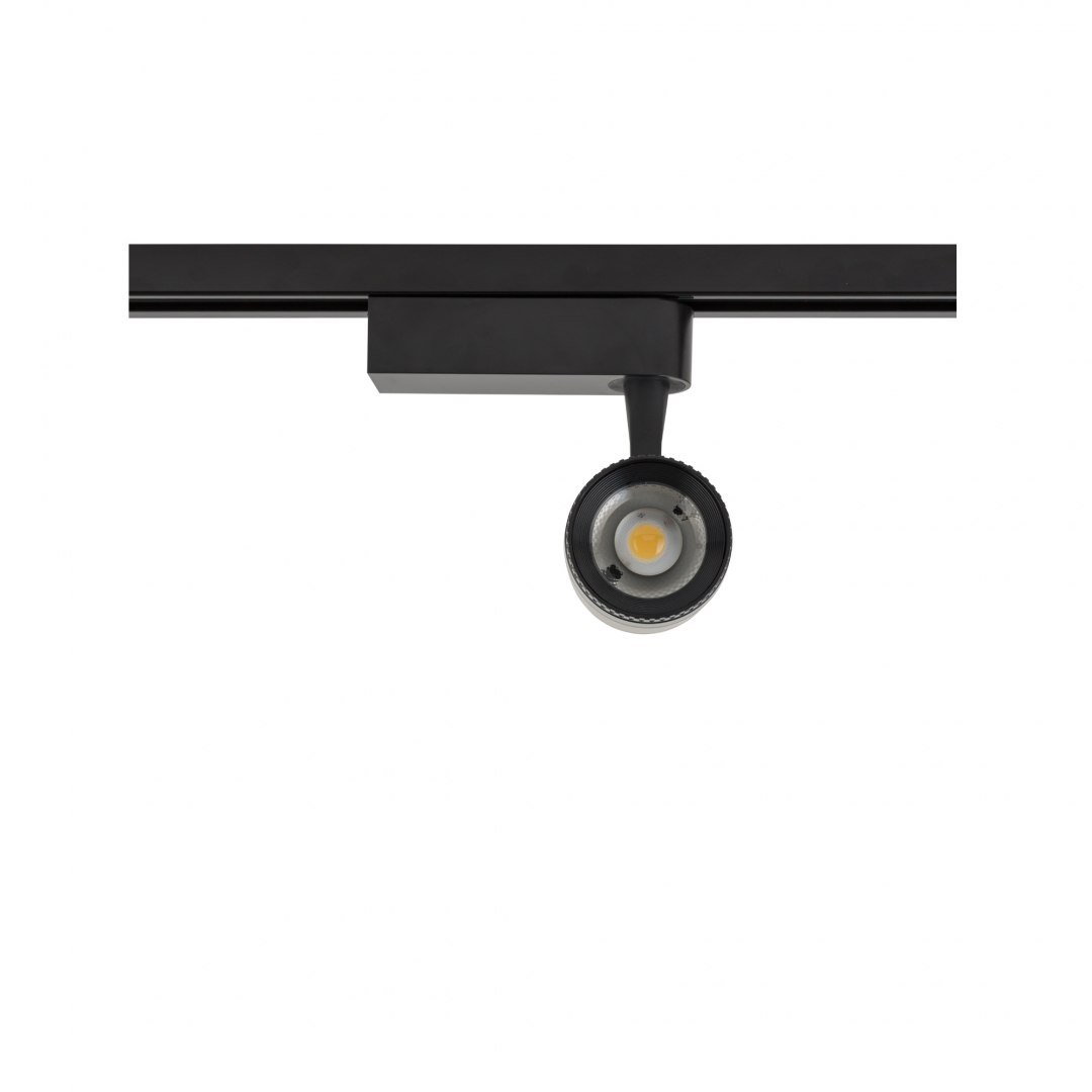 Lampa szynowa PROFILE ZOOM LED czarny 9W 3000K z regulacją kąta świecenia reflektor spot - Nowodvorski Lighting Lampa szynowa PROFILE ZOOM LED czarny 9W 3000K z regulacją kąta świecenia reflektor spot - Nowodvorski Lighting