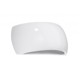 Kinkiet ceramiczny PONTIUS biały lakierowany w połysku - Sollux Lighting