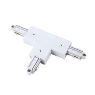 Łącznik T zasilający biały do szynoprzewodów 1F - Light Prestige