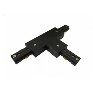 Łącznik T zasilający czarny do szynoprzewodów 1F - Light Prestige