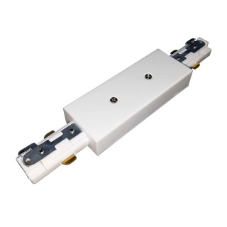 Łącznik biały centralny zasilający do szynoprzewodów 1F - Light Prestige