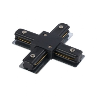 Łącznik krzyżowy X czarny do szynoprzewodów PROFILE 1-fazowych natynkowych - Nowodvorski Lighting