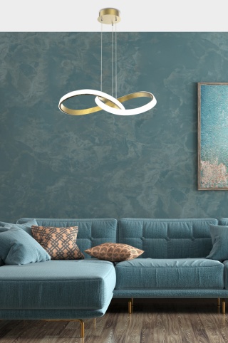 Lampa wisząca PAROS LED 4000K do salonu - Apeti