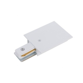 Zasilanie początkowe białe POWER END CAP do szynoprzewodów PROFILE RECESSED 1-fazowych podtynkowych - Nowodvorski Lighting