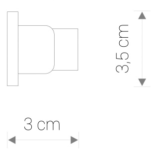 Zaślepka końcowa biała DEAD END CAP do szynoprzewodów PROFILE 1-fazowych natynkowych - Nowodvorski Lighting