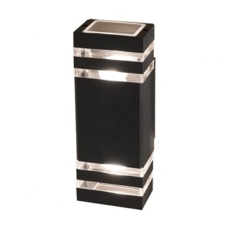 Kinkiet zewnętrzny elewacyjny podwójny RIO II czarny nowoczesny - Nowodvorski Lighting