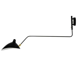 Kinkiet RAVEN WALL UP czarny - King Home