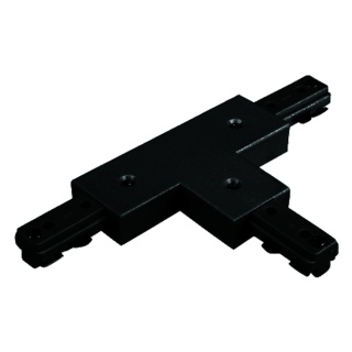 Łącznik typu T zasilający czarny - Orlicki Design