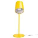Lampka biurkowa FLAMING TABLE żółta - King Home