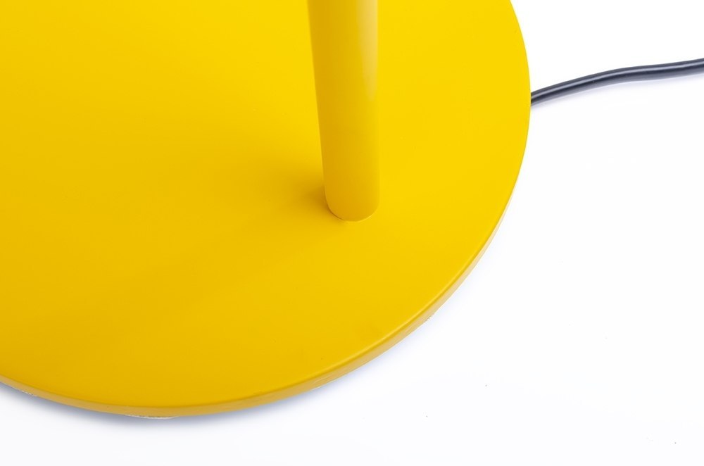 Lampka biurkowa FLAMING TABLE żółta - King Home