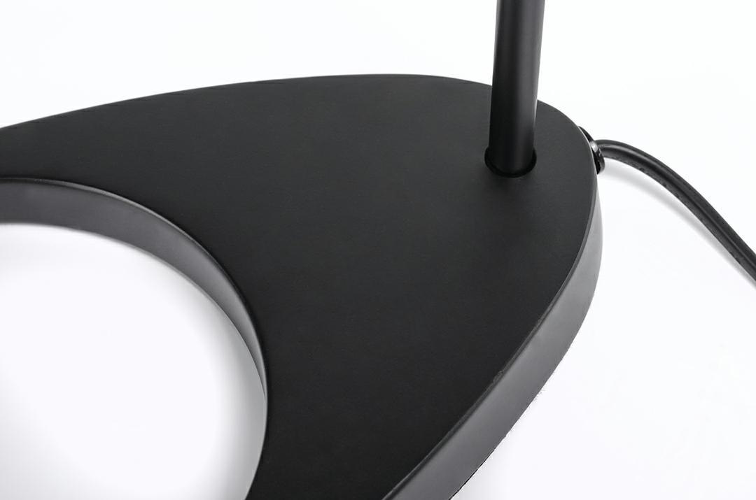 Lampa podłogowa FONO czarna - aluminium King Home Lampa podłogowa FONO czarna - aluminium King Home