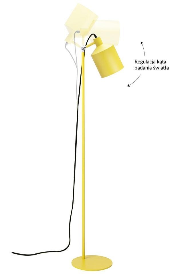 Lampa podłogowa LEKTOR żółta - King Home Lampa podłogowa LEKTOR żółta - King Home