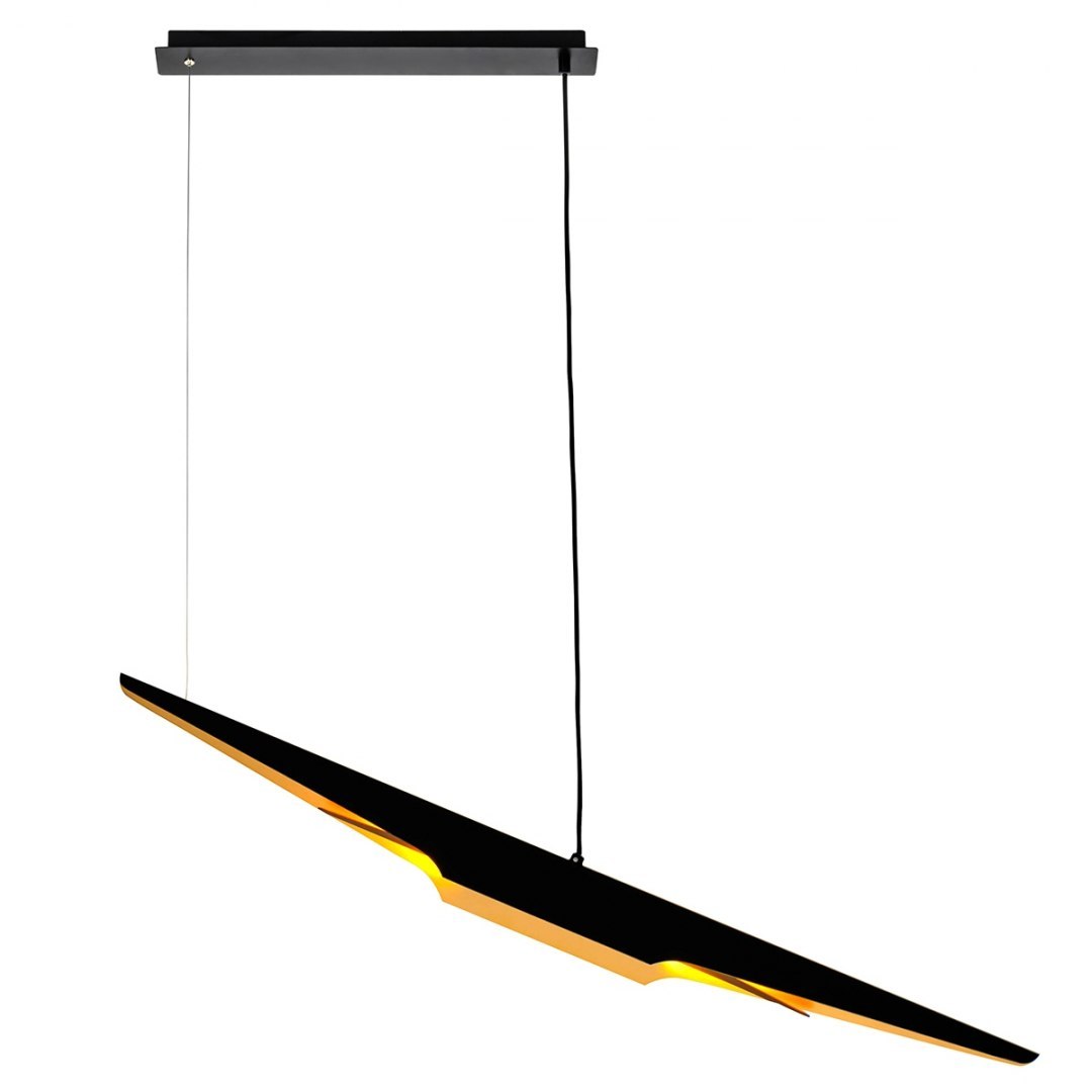 Lampa wisząca FENIX czarno - złota - King Home Lampa wisząca FENIX czarno - złota - King Home