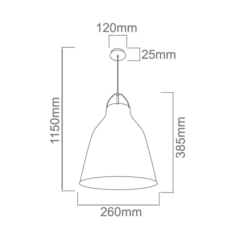 Lampa wisząca FRESCO S BIANCO - Orlicki Design Lampa wisząca FRESCO S BIANCO - Orlicki Design