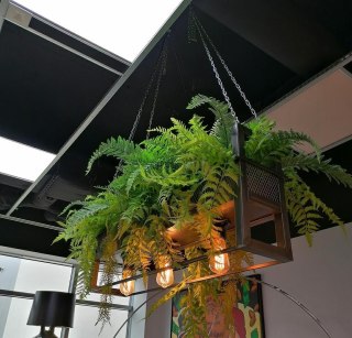 Lampa wisząca / kwietnik SEMIRA 100 INDUSTRIAL - King Home