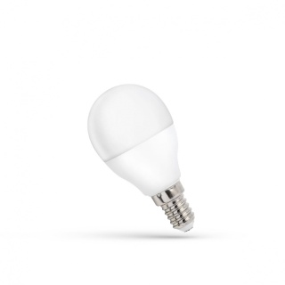 1 Żarówka LED E14 4000K Zimna 7,5W 680lm - Sollux Lighting