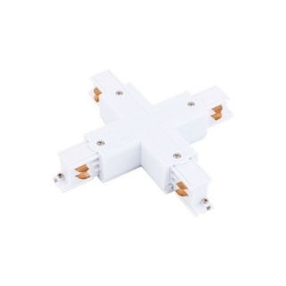 Łącznik krzyżowy biały CTLS POWER X CONNECTOR do system 3-fazowego natynkowego CTLS - Nowodvorski Lighting