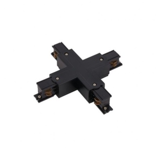 Łącznik krzyżowy czarny CTLS POWER X CONNECTOR do system 3-fazowego natynkowego CTLS - Nowodvorski Lighting