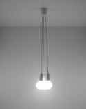 Lampa wisząca DIEGO 3 biała - Sollux Lighting