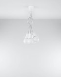 Lampa wisząca DIEGO 5 biała - Sollux Lighting