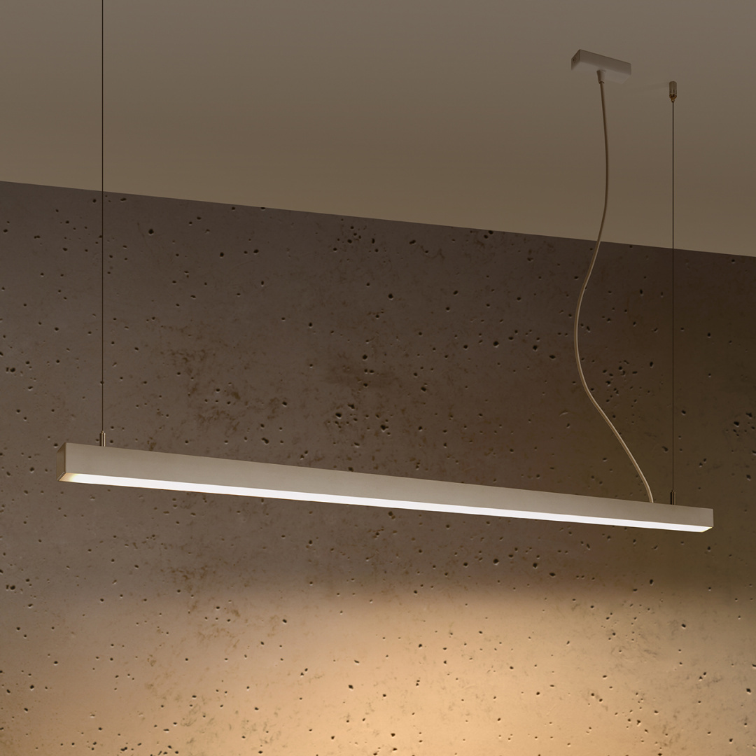Lampa wisząca PINNE 117 cm podwieszana listwa LED - Thoro