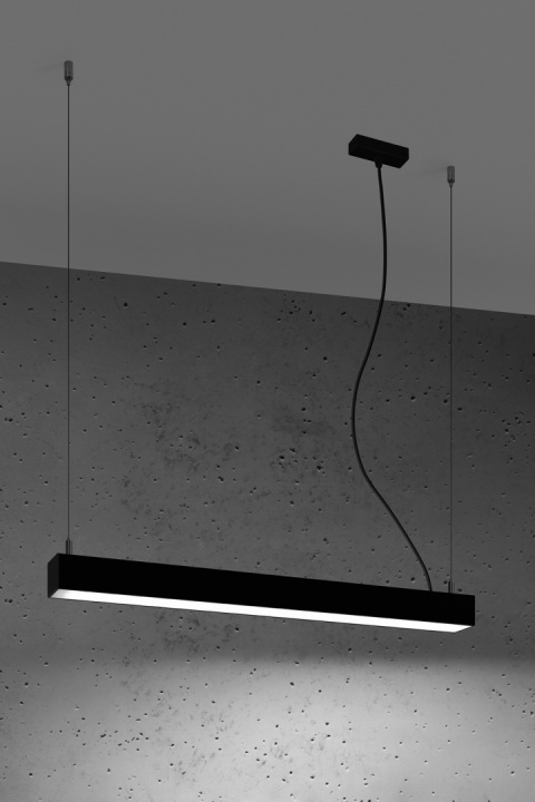 Lampa wisząca PINNE 67 cm podwieszana listwa LED - Thoro Lampa wisząca PINNE 67 cm podwieszana listwa LED - Thoro