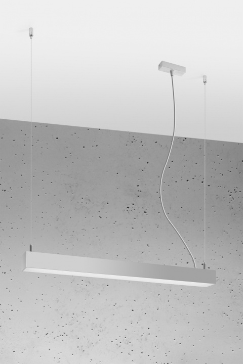 Lampa wisząca PINNE 67 cm podwieszana listwa LED - Thoro Lampa wisząca PINNE 67 cm podwieszana listwa LED - Thoro
