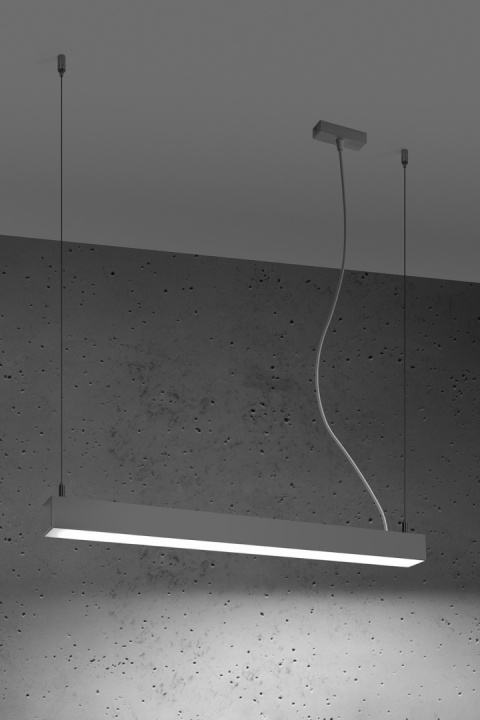 Lampa wisząca PINNE 67 cm podwieszana listwa LED - Thoro Lampa wisząca PINNE 67 cm podwieszana listwa LED - Thoro