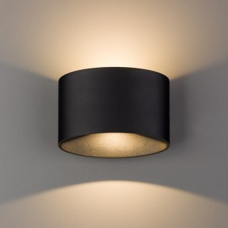 Kinkiet zewnętrzny elewacyjny ELLIPSES LED czarny IP54 - Nowodvorski Lighting
