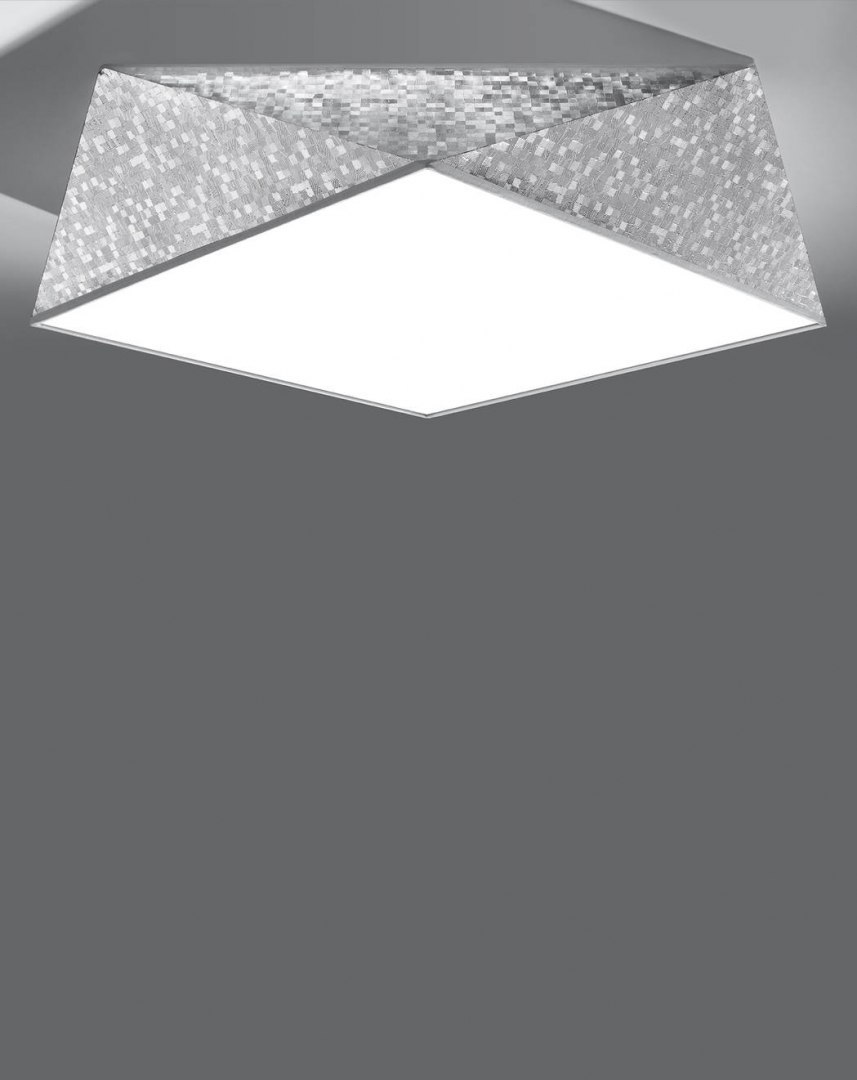Plafon HEXA 45 cekin geometryczny wzór - Sollux Lighting