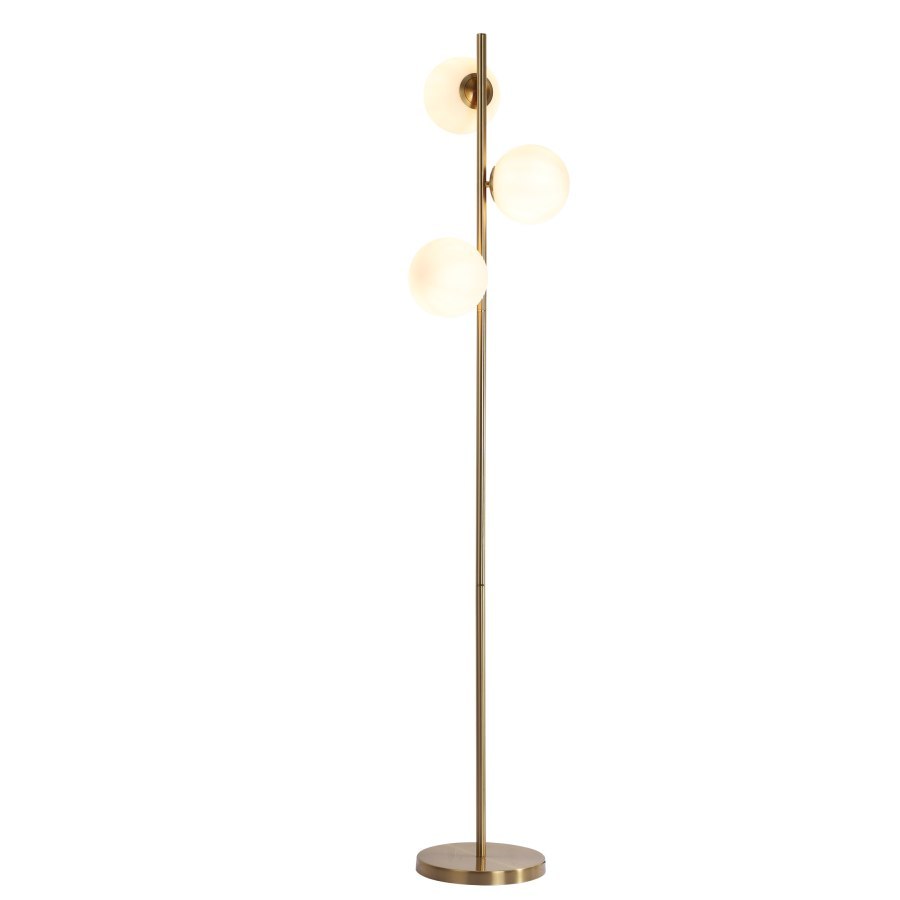 Lampa podłogowa DORADO złota szklane kuliste klosze - Light Prestige Lampa podłogowa DORADO złota szklane kuliste klosze - Light Prestige