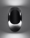 Kinkiet stalowy TEAR czarny dekoracyjny łezka - Sollux Lighting