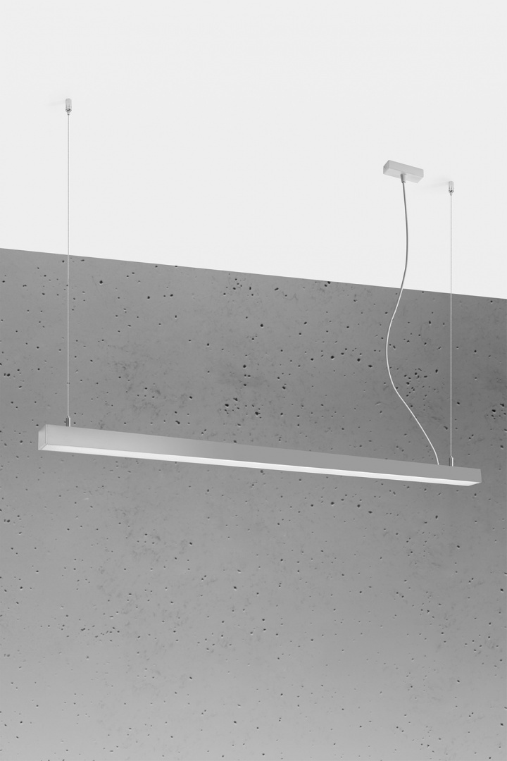 Lampa wisząca PINNE 150 cm podwieszana listwa LED - Thoro
