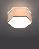 Plafon SUNDE 13 biały heksagon geometryczny - Sollux Lighting