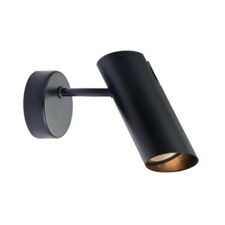 Kinkiet FUTURO 1 czarny regulowany - Light Prestige