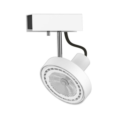 Industrialny reflektor sufitowy CROSS 1 biały - Nowodvorski Lighting