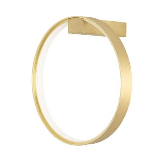 Kinkiet okrągły CIRCLE WALL złoty świecąca obręcz LED - Moosee