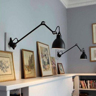 Kinkiet FRANK RANGE czarny na wysięgniku regulowany do czytania - Moosee