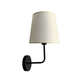 Kinkiet PASTERI czarno-beżowy elegancki klasyczny - Candellux Lighting