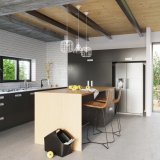 Lampa wisząca CELTA biała druciany klosz - Sollux Lighting