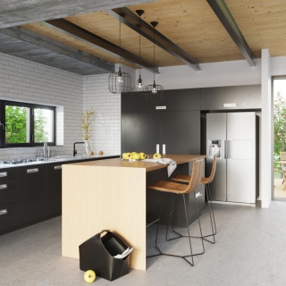 Lampa wisząca CELTA czarna druciany klosz - Sollux Lighting